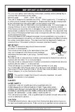 Preview for 2 page of Goodmans GCE5001DVD Instruction Manual