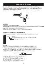 Preview for 6 page of Goodmans GCE70W6DVDK Operating Manual