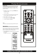 Preview for 27 page of Goodmans GDVD148HDMI Instruction Manual