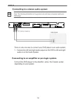 Preview for 14 page of Goodmans GDVD164 User Manual