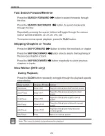 Preview for 26 page of Goodmans GDVD164 User Manual