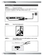 Preview for 10 page of Goodmans GDVD67W4LCDAC Quick Manual