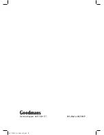 Preview for 28 page of Goodmans XB7CDGIP User Manual