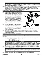 Preview for 16 page of GORBEL 150 BX G-Force Installation, Operation & Maintenance Manual