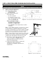 Preview for 10 page of GORBEL Free Standing PIVOT PRO Installation, Operation & Maintenance Manual