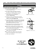 Preview for 11 page of GORBEL Free Standing PIVOT PRO Installation, Operation & Maintenance Manual