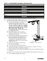 Preview for 15 page of GORBEL Free Standing PIVOT PRO Installation, Operation & Maintenance Manual