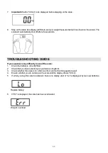 Preview for 12 page of Gorenje 229525 Instructions For Use Manual