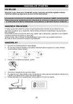 Preview for 29 page of Gorenje 229525 Instructions For Use Manual