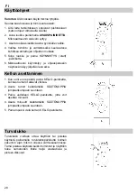 Preview for 30 page of Gorenje BM 2120 AX Instructions For Use Manual