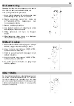 Preview for 49 page of Gorenje BM 2120 AX Instructions For Use Manual