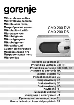 Preview for 1 page of Gorenje CMO 200 DS Instruction Manuals