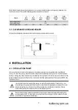 Preview for 49 page of Gorenje ECO HEAT 10 CA II PLUS User And Installation Manual