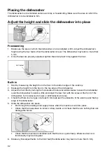 Preview for 32 page of Gorenje GS671C60W Operating Instructions Manual