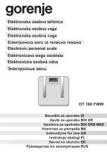 Gorenje OT 180 FWW Instructions For Use Manual preview