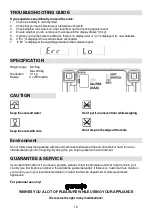 Preview for 16 page of Gorenje OT 180 KARIM LED Instructions For Use Manual