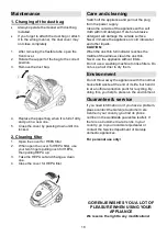 Preview for 18 page of Gorenje VCK 1601 R Instruction Manual