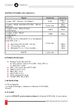 Preview for 122 page of Gorgy Timing LEDI NETWORK DCLS User Manual