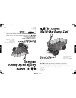 Gorilla Carts GORMP-12 Owner'S Manual preview