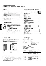 Preview for 12 page of Gossen MetraWatt SINEAX TI 807-1 Operating Instructions Manual