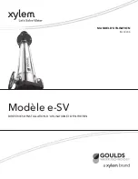 Preview for 44 page of Goulds e-SV Instruction Manual