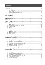 Preview for 3 page of Gourmate GM-CM-128W Manual