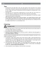 Preview for 20 page of gourmetmaxx 04171 Operating Instructions Manual