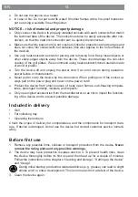 Preview for 14 page of gourmetmaxx 09890 Operating Instructions Manual