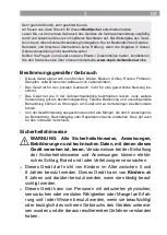 Preview for 3 page of gourmetmaxx KF-T50 Manual