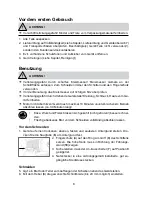 Preview for 8 page of gourmetmaxx MS-308B Instruction Manual