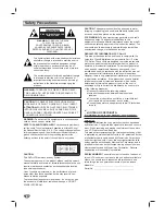 Preview for 2 page of GoVideo Sonic Blue DVR4250 User Manual