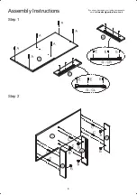 Preview for 5 page of GPM Oakmere COFOAK1DW Assembly Instructions Manual