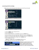 Preview for 17 page of GPO Display NSV series User Manual