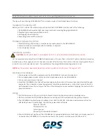 Preview for 2 page of GPS DM48-AC Installation, Operation & Maintenance Manual