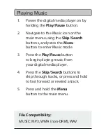 Preview for 4 page of GPX ML552B User Manual