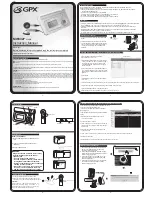 GPX MW3327 Instruction Manual preview