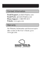 Preview for 6 page of GPX MW352 User Manual