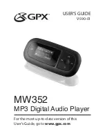 Preview for 8 page of GPX MW352 User Manual