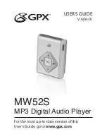 Preview for 8 page of GPX MW52S User Manual