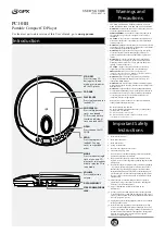 Preview for 1 page of GPX PC101B User Manual