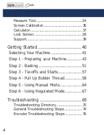 Preview for 4 page of Grace Company surestitch Elite Instructions Manual