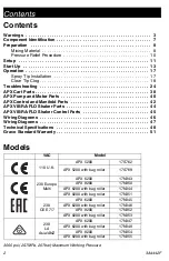 Preview for 2 page of Graco APX 5200 Operation, Parts