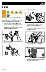 Preview for 11 page of Graco APX 5200 Operation, Parts