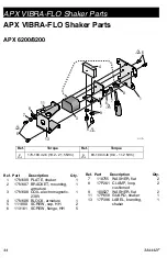 Preview for 44 page of Graco APX 5200 Operation, Parts