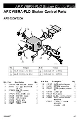 Preview for 45 page of Graco APX 5200 Operation, Parts