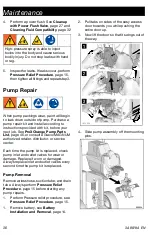 Preview for 36 page of Graco PROX19 Owner'S Manual