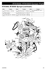 Preview for 25 page of Graco RTX5000 Operation, Parts