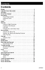 Preview for 2 page of Graco SaniSpray HP 130 Operation - Repair - Parts