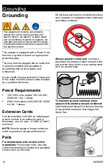 Preview for 10 page of Graco SaniSpray HP 130 Operation - Repair - Parts