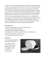 Preview for 2 page of Gradus Group impact Digital Light Shed Series Instructions Manual